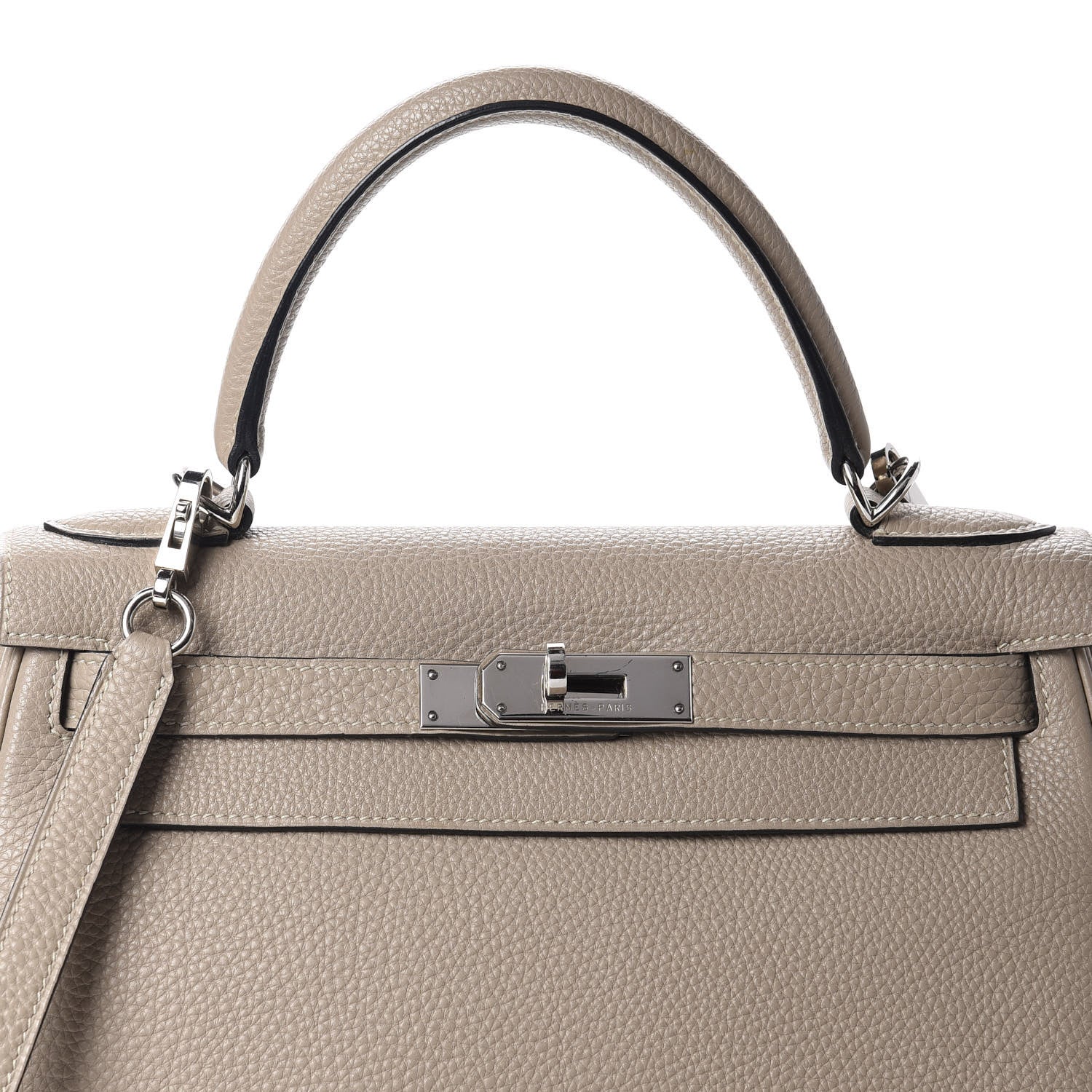 Hermes Togo Kelly Retourne 28 Gris Tourterelle 33 of 33