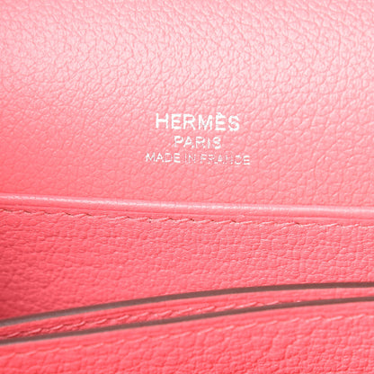 Hermes Evercolor Mini Sac Roulis Rose Azalee 6 of 9