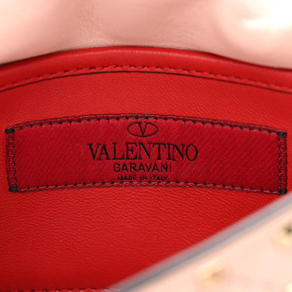 Valentino Garavani Nappa Small Rockstud Spike Shoulder Bag Water Rose 6 of 15