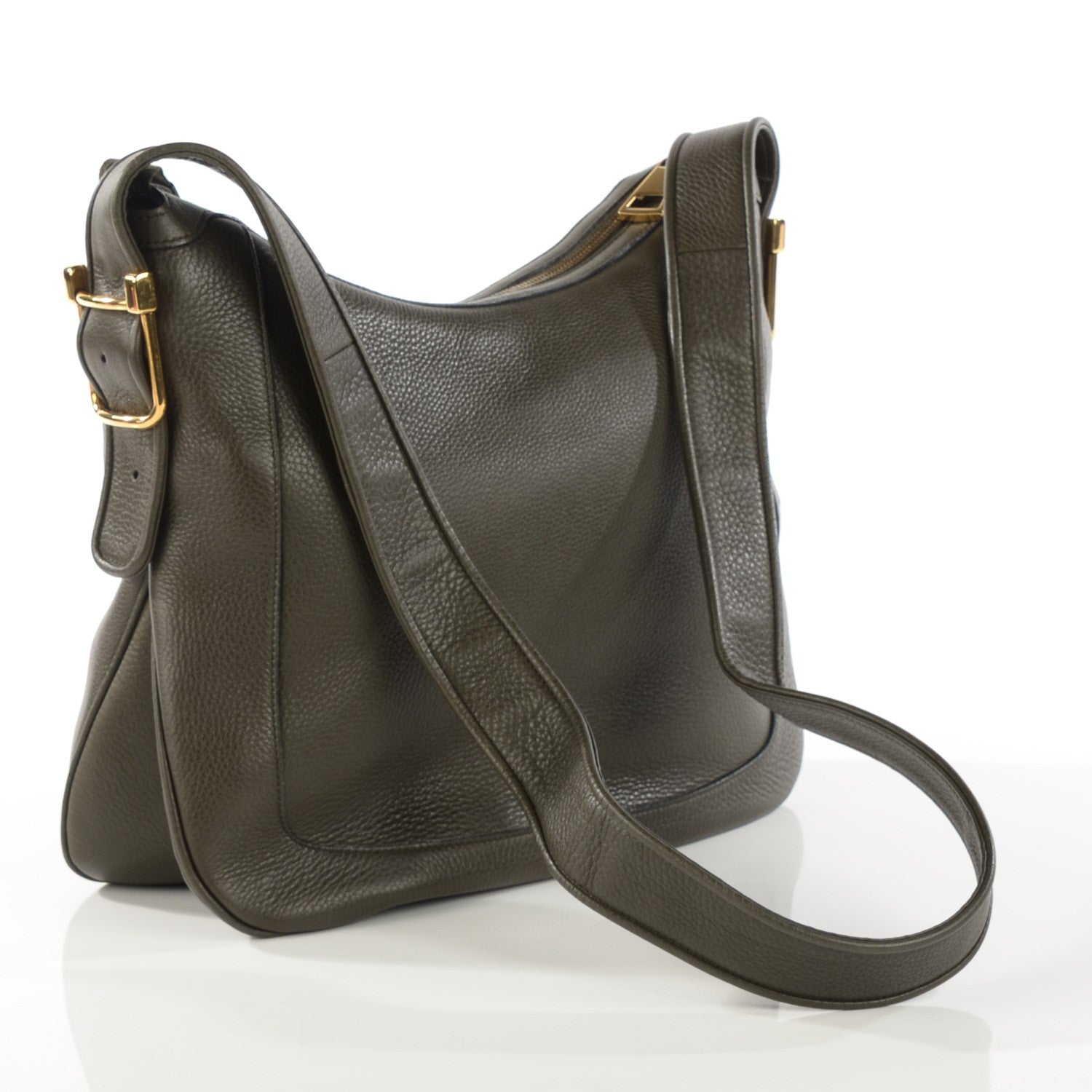 Gucci Calfskin 1973 Messenger Military Green 3 of 7
