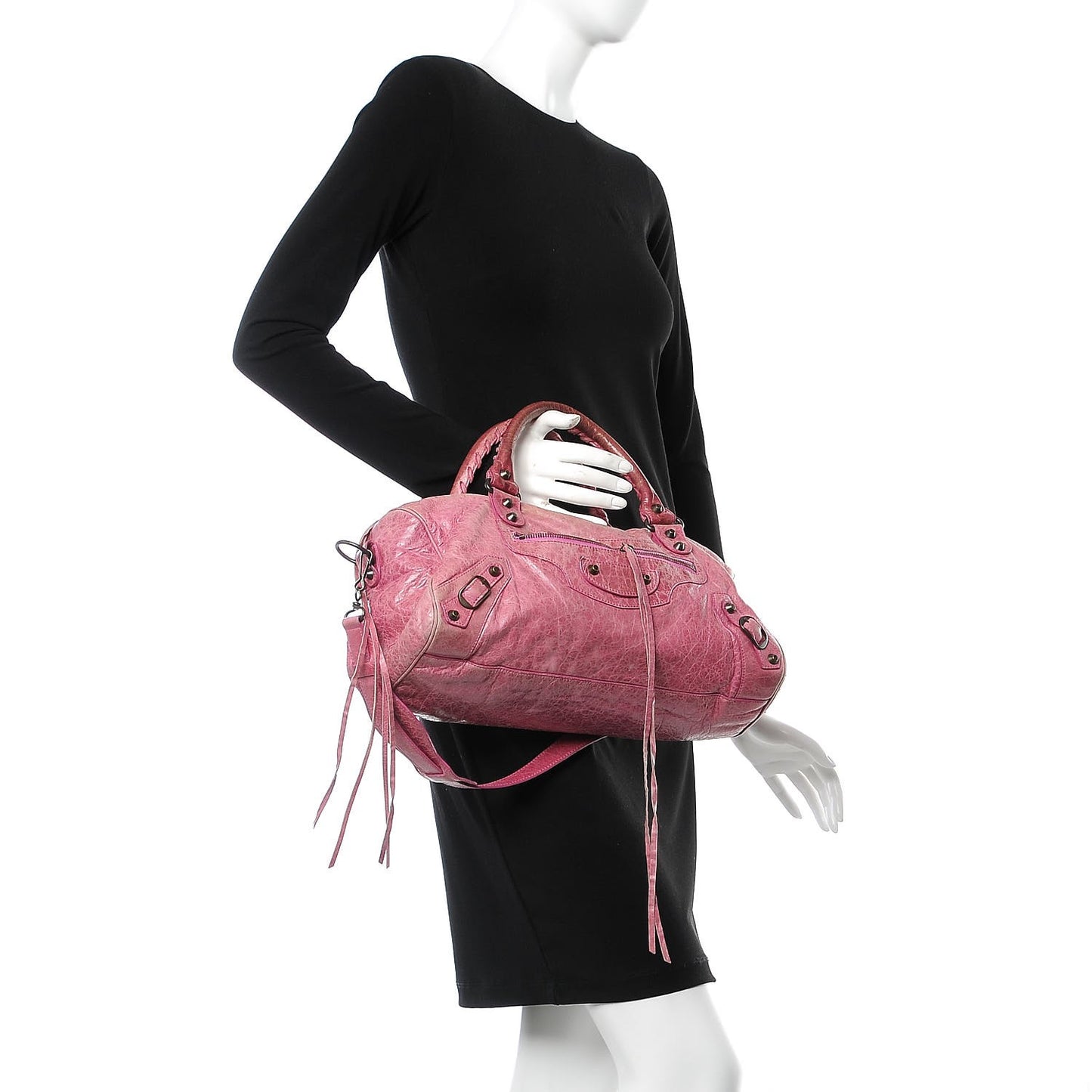 Agneau Classic Hardware Twiggy Bubblegum