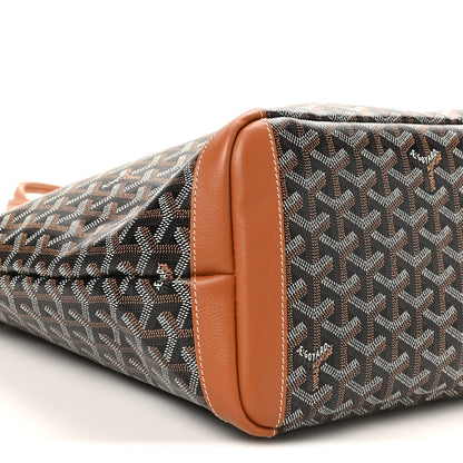Goyard Goyardine Artois MM Black Gold 8 of 9