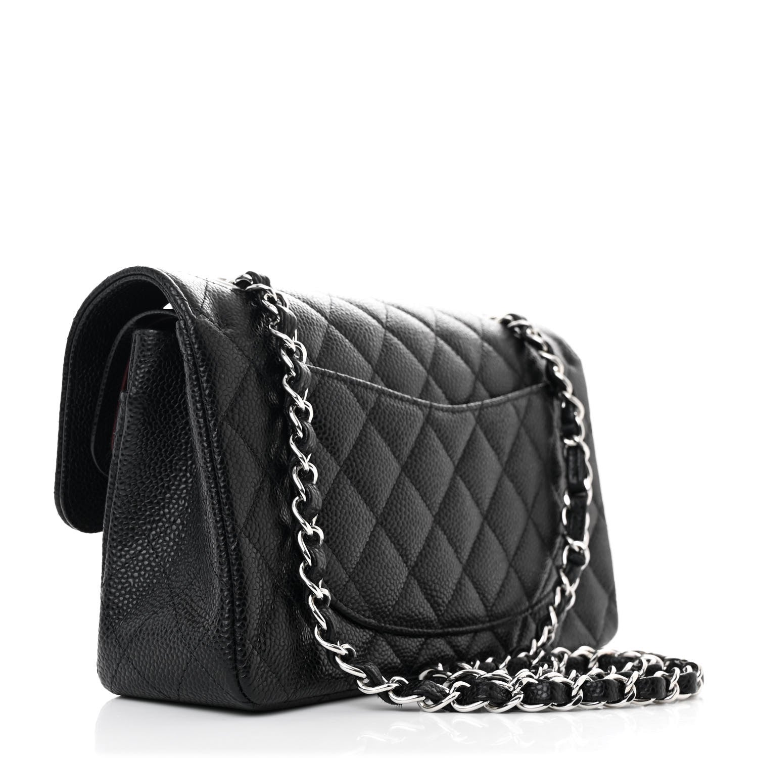 Chanel Caviar Quilted Small Double Flap Black 3 of 10