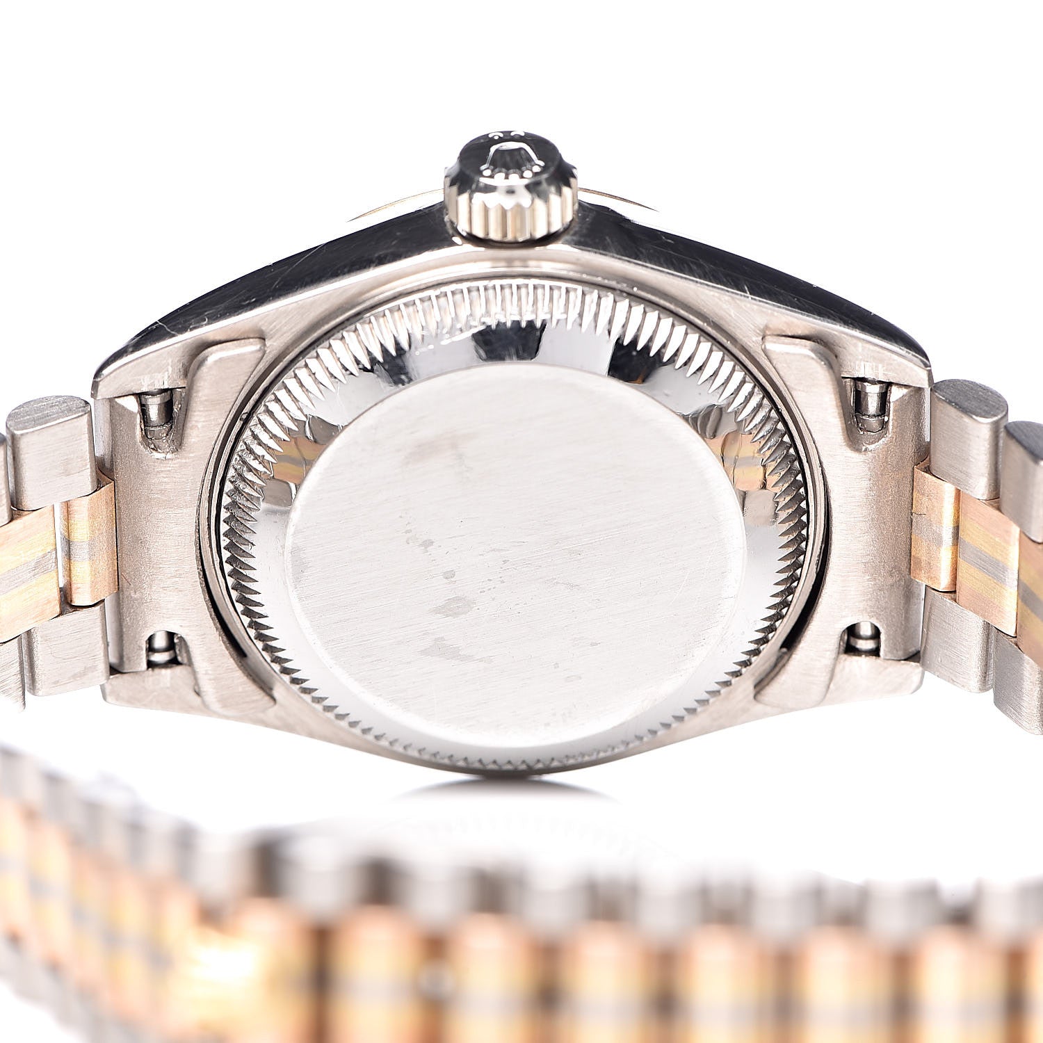 Rolex Stainless Steel 18K Everose White Yellow Gold 26mm Oyster Perpetual Datejust Watch Tridor 69179 5 of 7