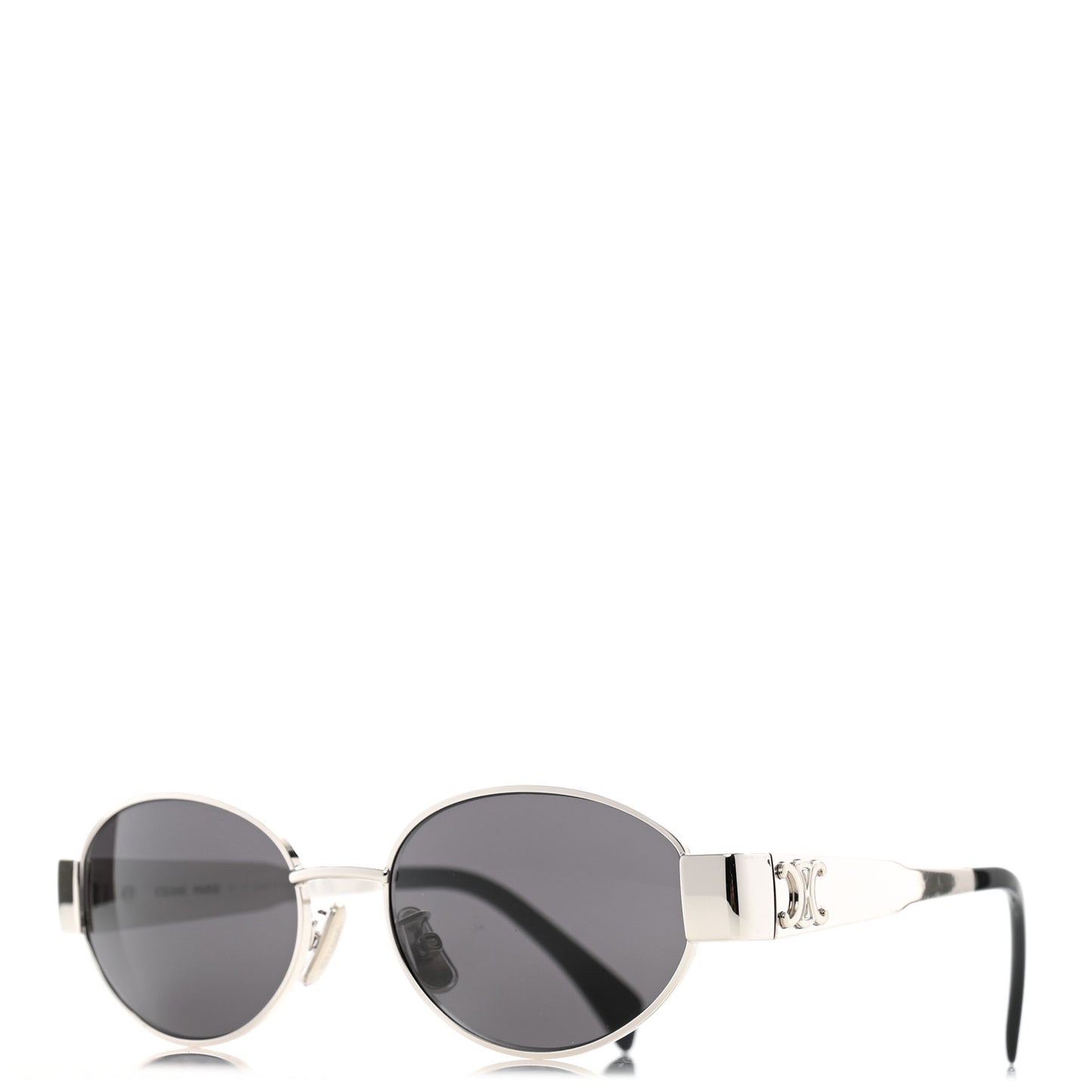 Metal Triomphe 01 Sunglasses CL40235U Silver Black