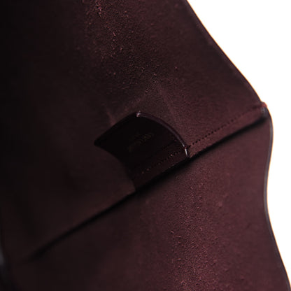 Saint Laurent Calfskin Large Shopping Tote Bordeaux 6 of 11