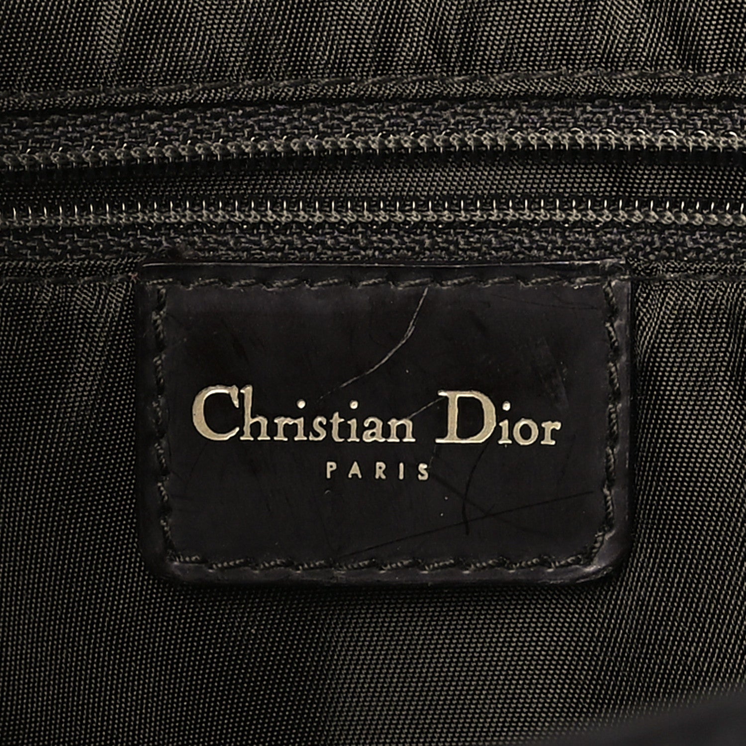 Christian Dior Pony Hair Malice Shoulder Bag Brown Black 6 of 8