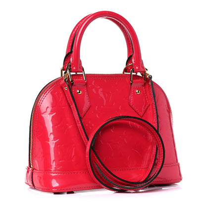 Louis Vuitton Vernis Alma BB Hot Pink 3 of 19
