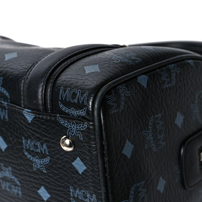 MCM Visetos Boston Bag Black 11 of 13