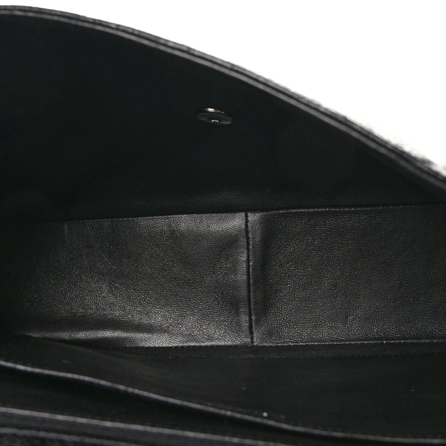 Caviar Quilted Jumbo Single Flap Black