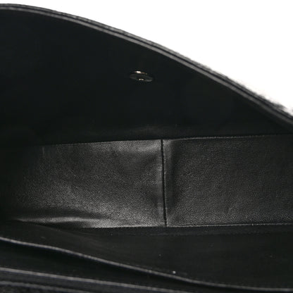 Chanel Caviar Quilted Jumbo Single Flap Black 5 of 10