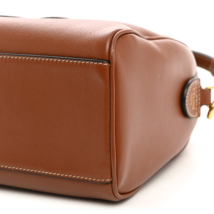 Celine Smooth Calfskin Triomphe Small Boston Bag Tan 10 of 10