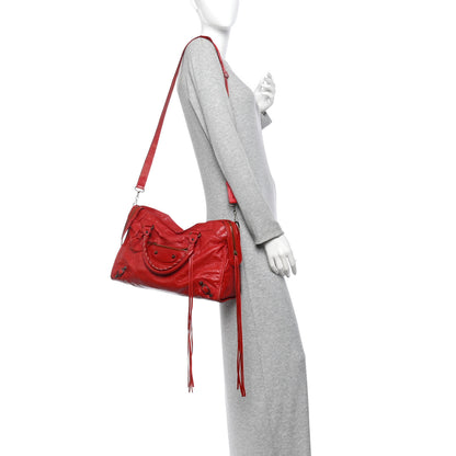 Balenciaga Agneau Classic Hardware City Rouge Lipstick 2 of 13