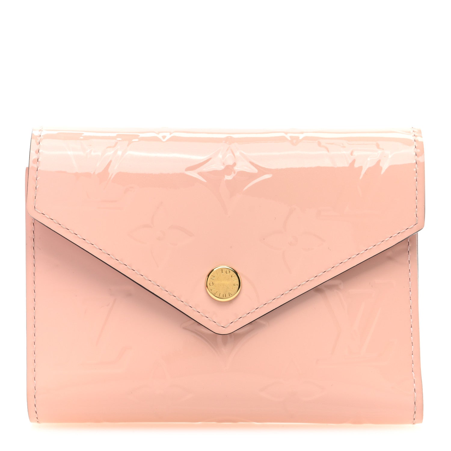 Louis Vuitton Vernis Victorine Wallet Rose Ballerine 1 of 7