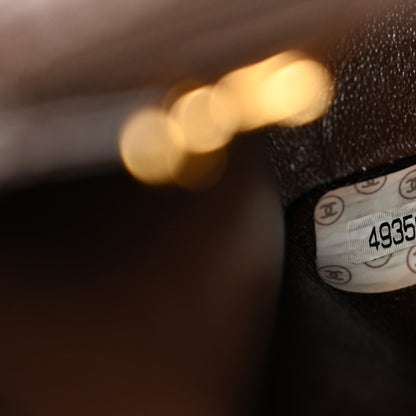 Chanel Lambskin Quilted Mini Square Flap Bag Dark Brown 7 of 11