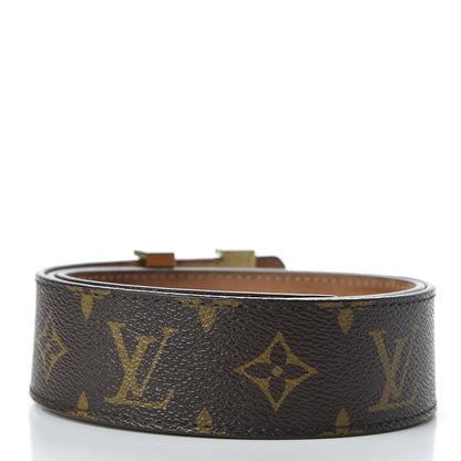 Louis Vuitton Monogram 40mm LV Initiales Belt 80 32 2 of 6