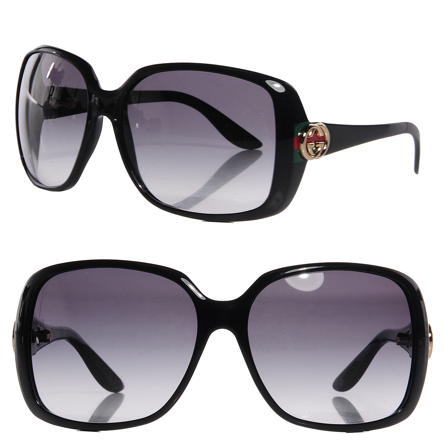 Gucci Web Sunglasses GG3166/S Black 1 of 4