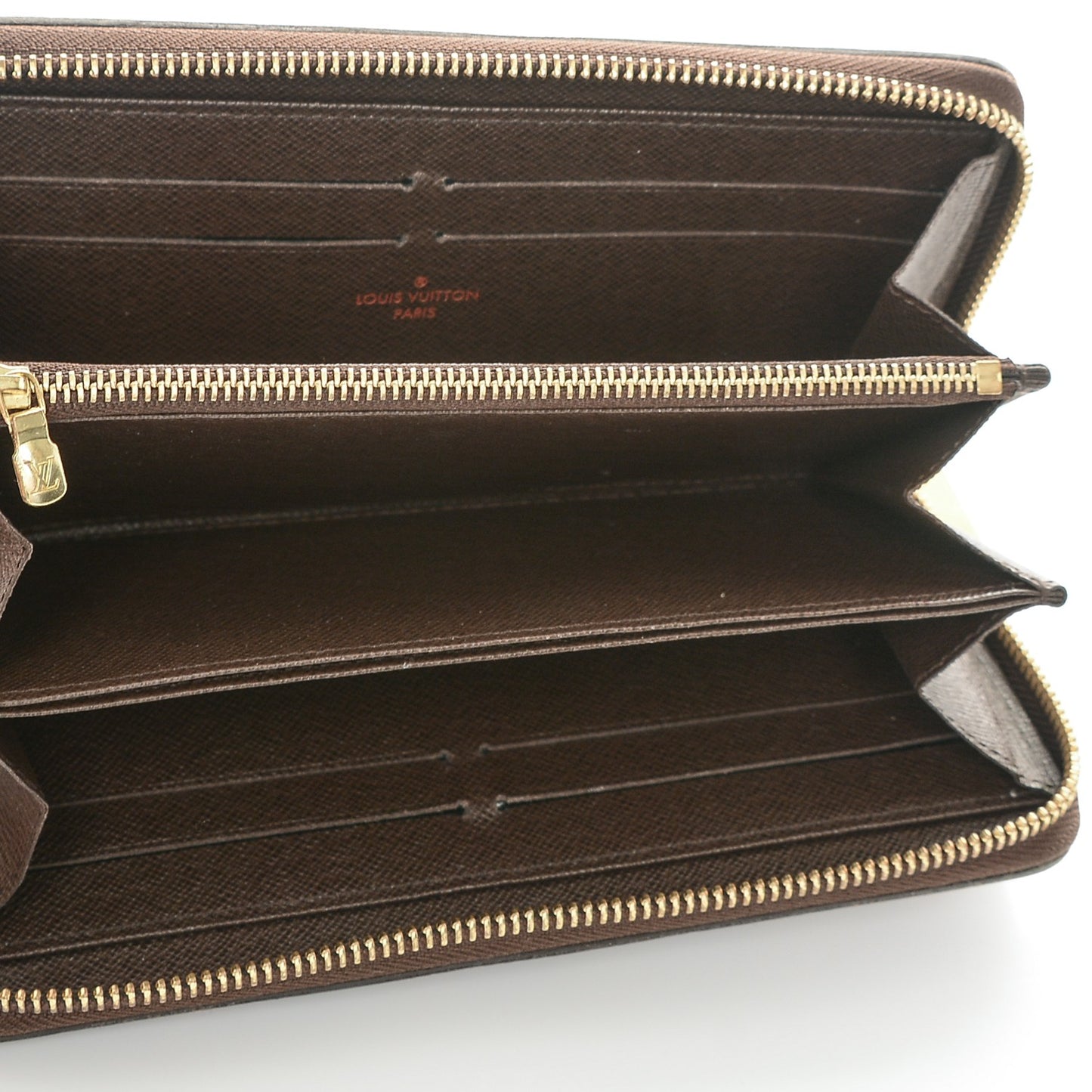 Damier Ebene Zippy Wallet