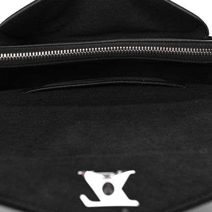 Louis Vuitton Soft Calfskin My Lockme Chain Pochette Black 5 of 8