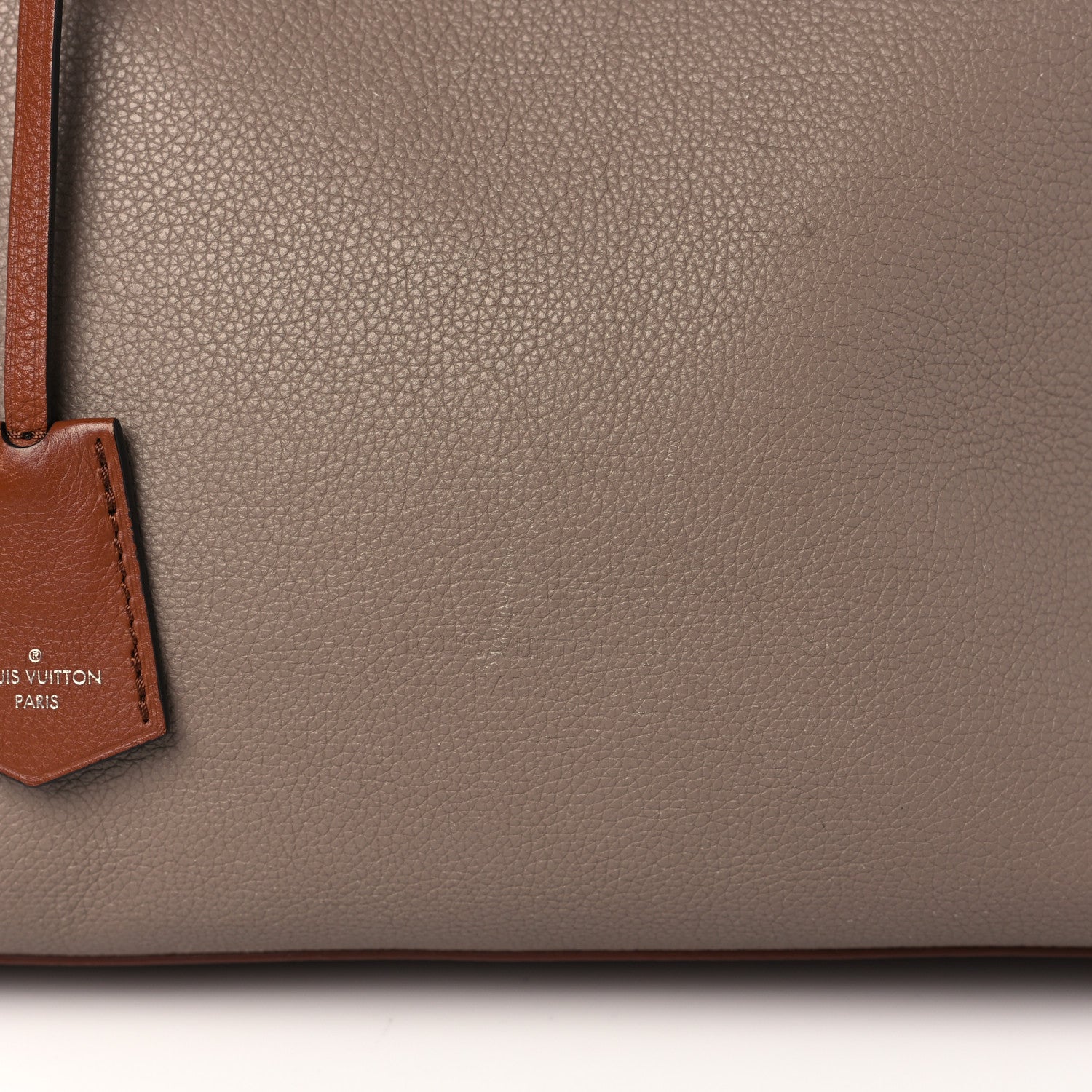 Louis Vuitton Calfskin Lockme Go Tote Vison 7 of 7