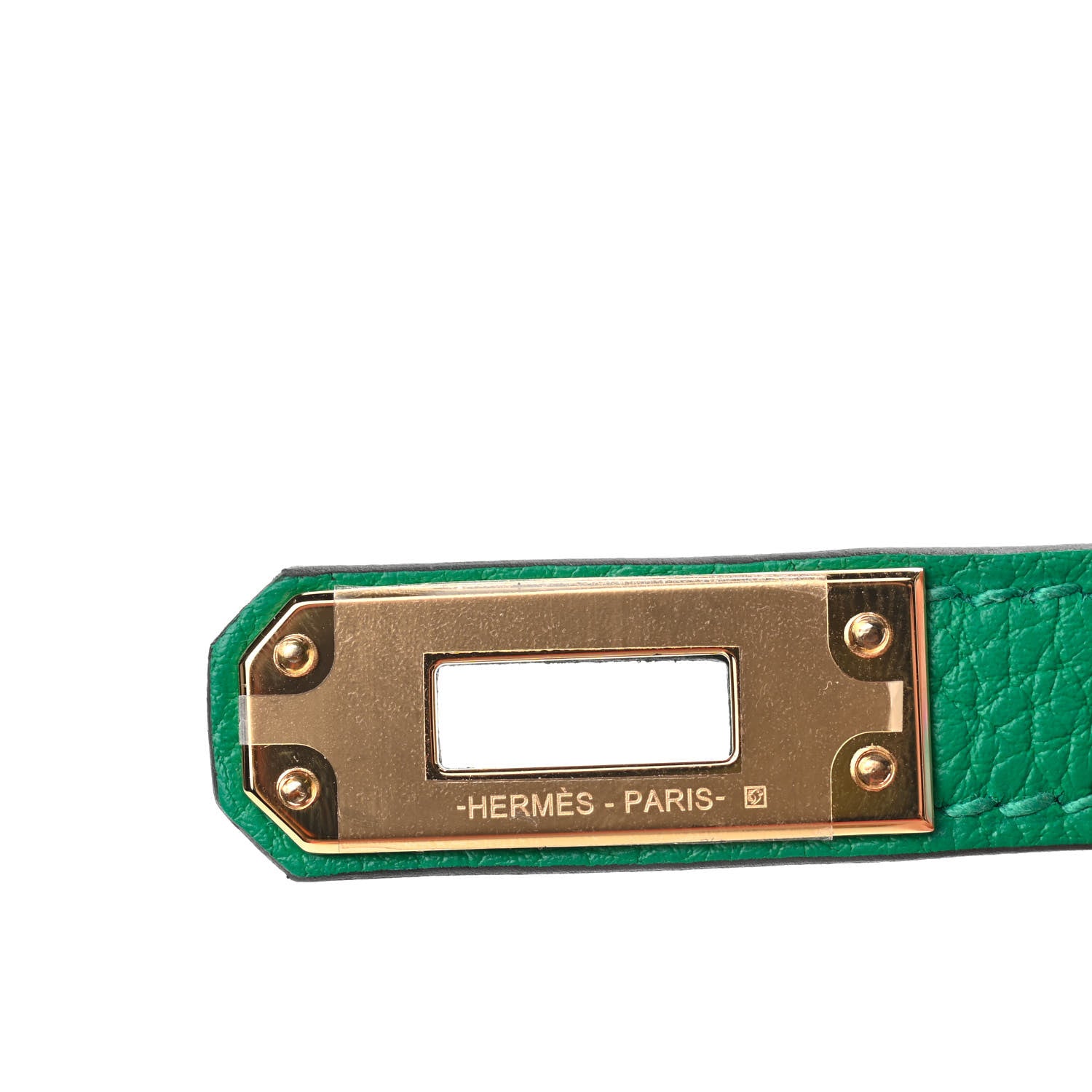 Hermes Togo Kelly Retourne 25 Menthe 28 of 36