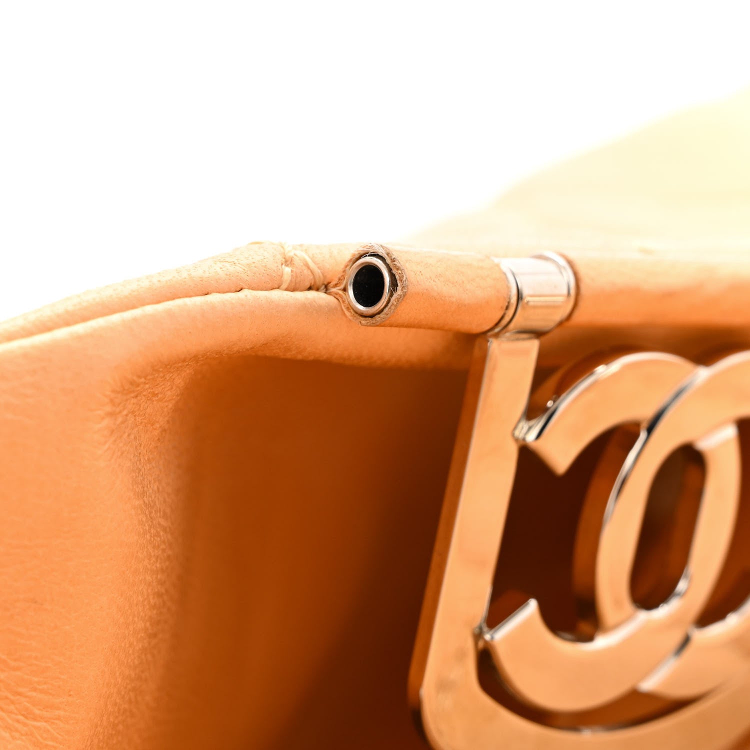 Chanel Lambskin Quilted Medium Icons Secret Label Flap Beige 11 of 15