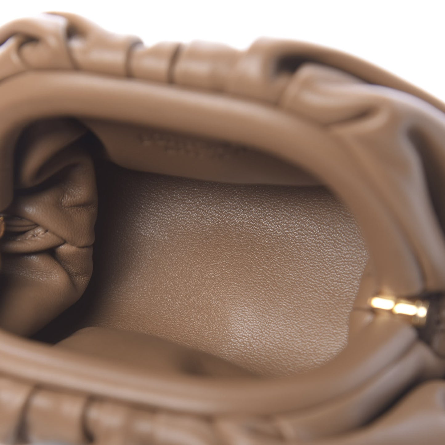 Butter Calfskin Coin Purse Cammello
