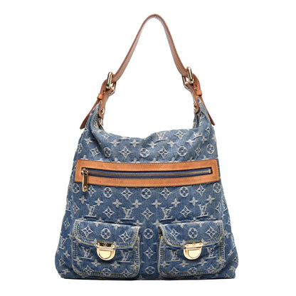 Louis Vuitton Denim Baggy GM Blue 1 of 11