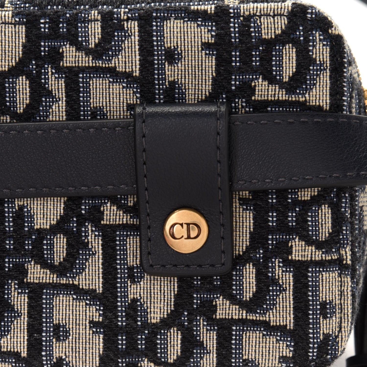 Christian Dior Oblique Belt Pouch Blue 8 of 12