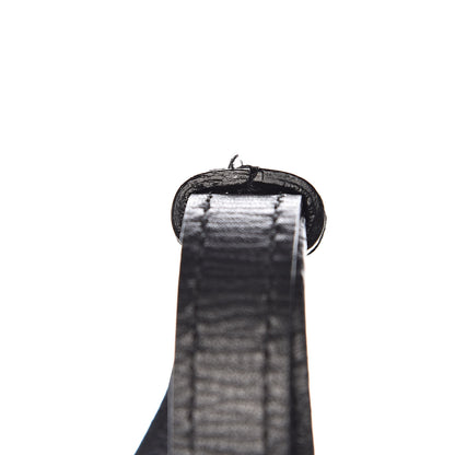 Burberry Grainy Calfskin House Check Large Banner Tote Black 10 of 18