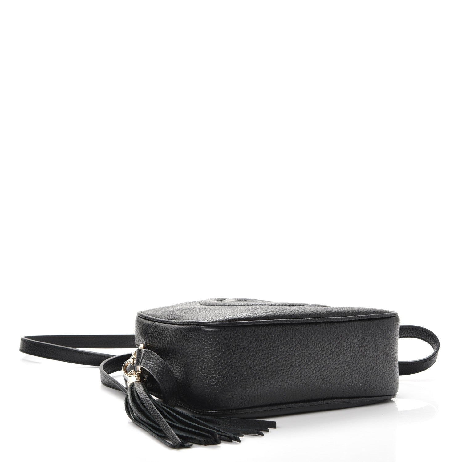 Gucci Pebbled Calfskin Small Soho Disco Bag Black 4 of 10