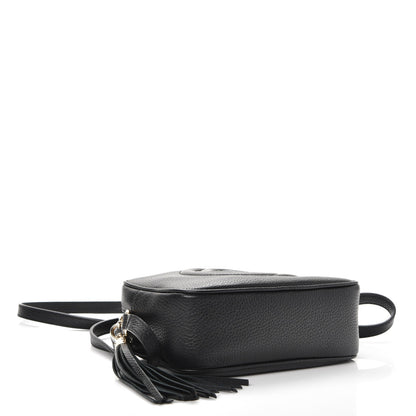 Gucci Pebbled Calfskin Small Soho Disco Bag Black 4 of 10