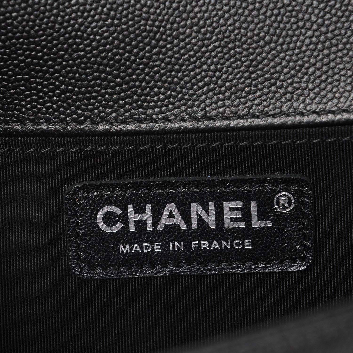Chanel Caviar Quilted Medium Boy Flap So Black 6 of 8
