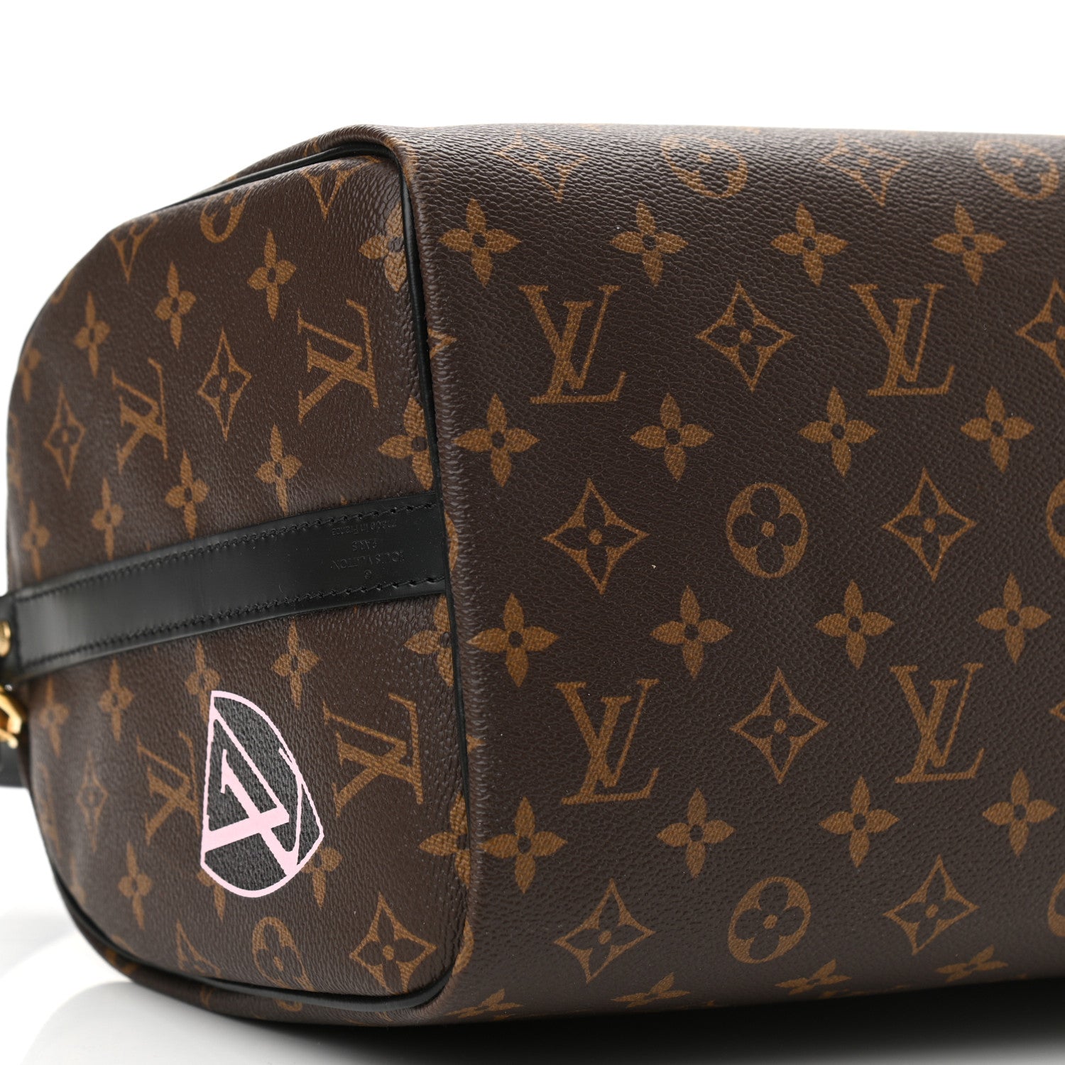 Louis Vuitton Monogram My World Tour Speedy Bandouliere 30 Black 8 of 9