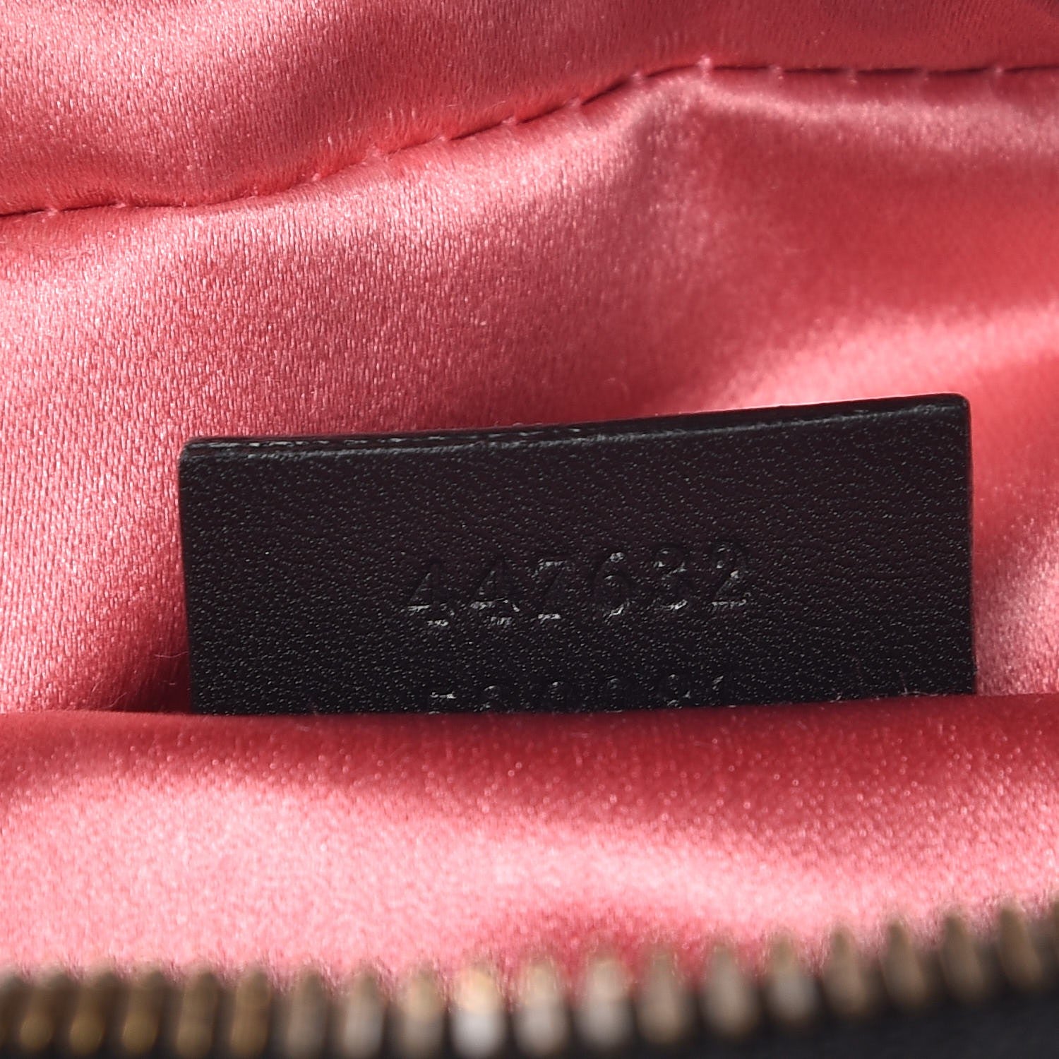 Gucci Velvet Matelasse Small GG Marmont Chain Shoulder Bag Black 7 of 9