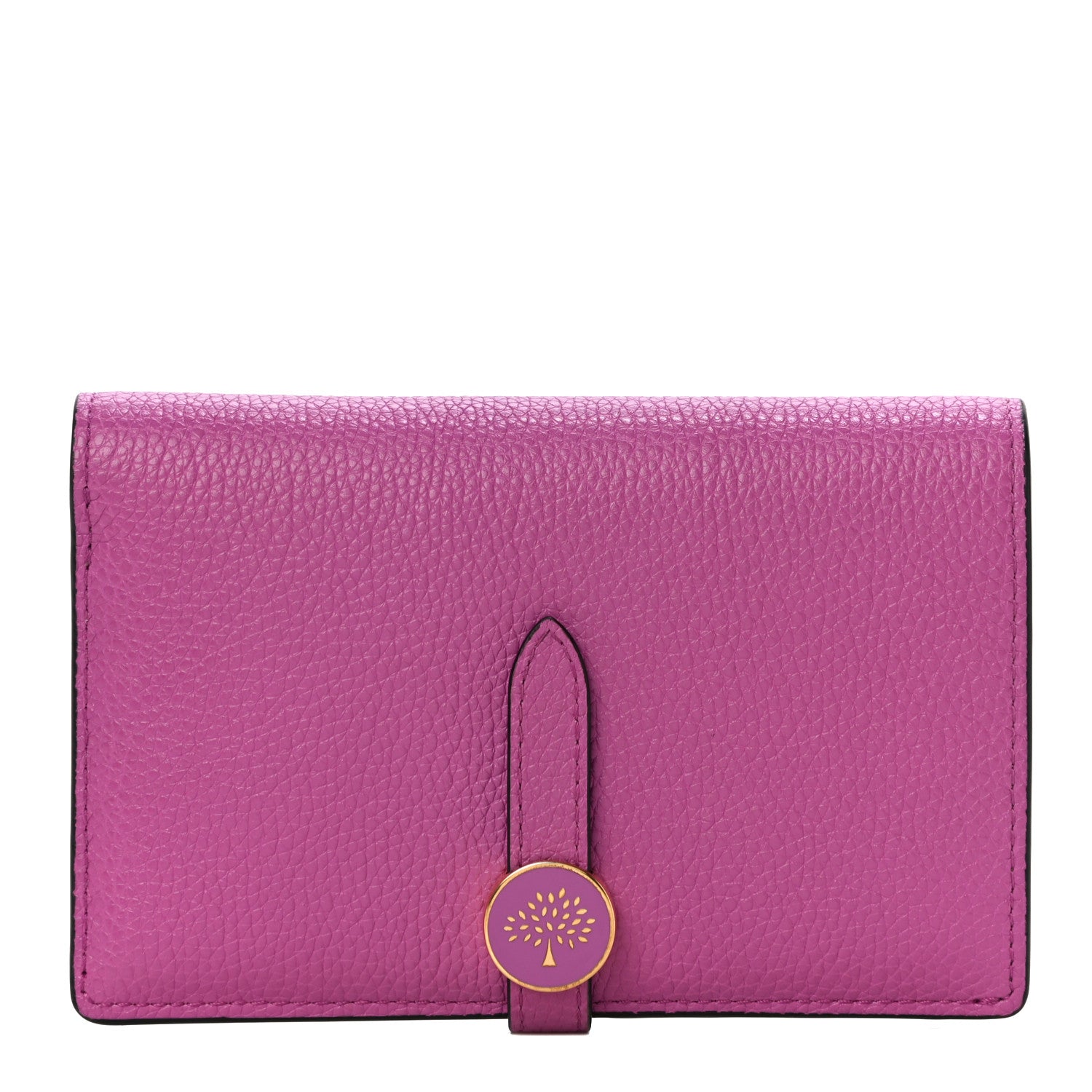 Mulberry Cross Grain Calfskin Tree Wallet Pink 1 of 12