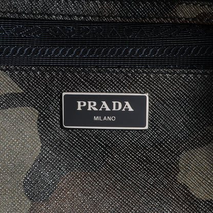 Prada Saffiano Soft Camouflage Military Tote Mimetico 7 of 10