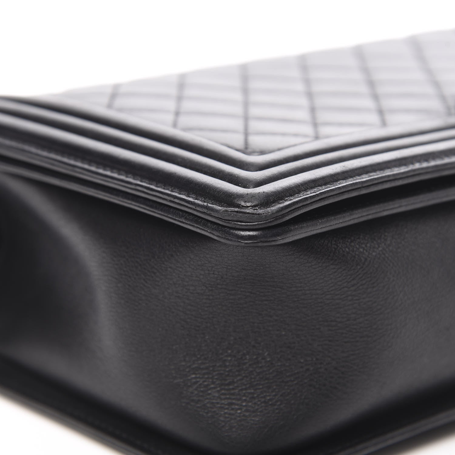 Chanel Calfskin Quilted New Medium Boy Flap Black 8 of 15
