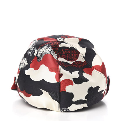 Louis Vuitton Canvas Patchwork Waves Removable Mask Baseball Hat Black Red White 5 of 10