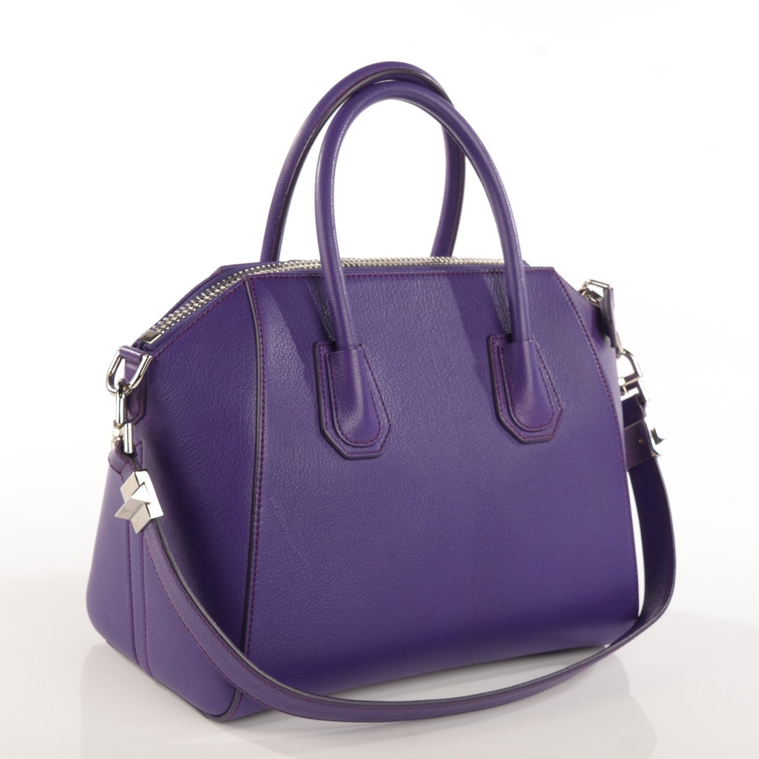 Givenchy Sugar Goatskin Small Antigona Purple 3 of 7