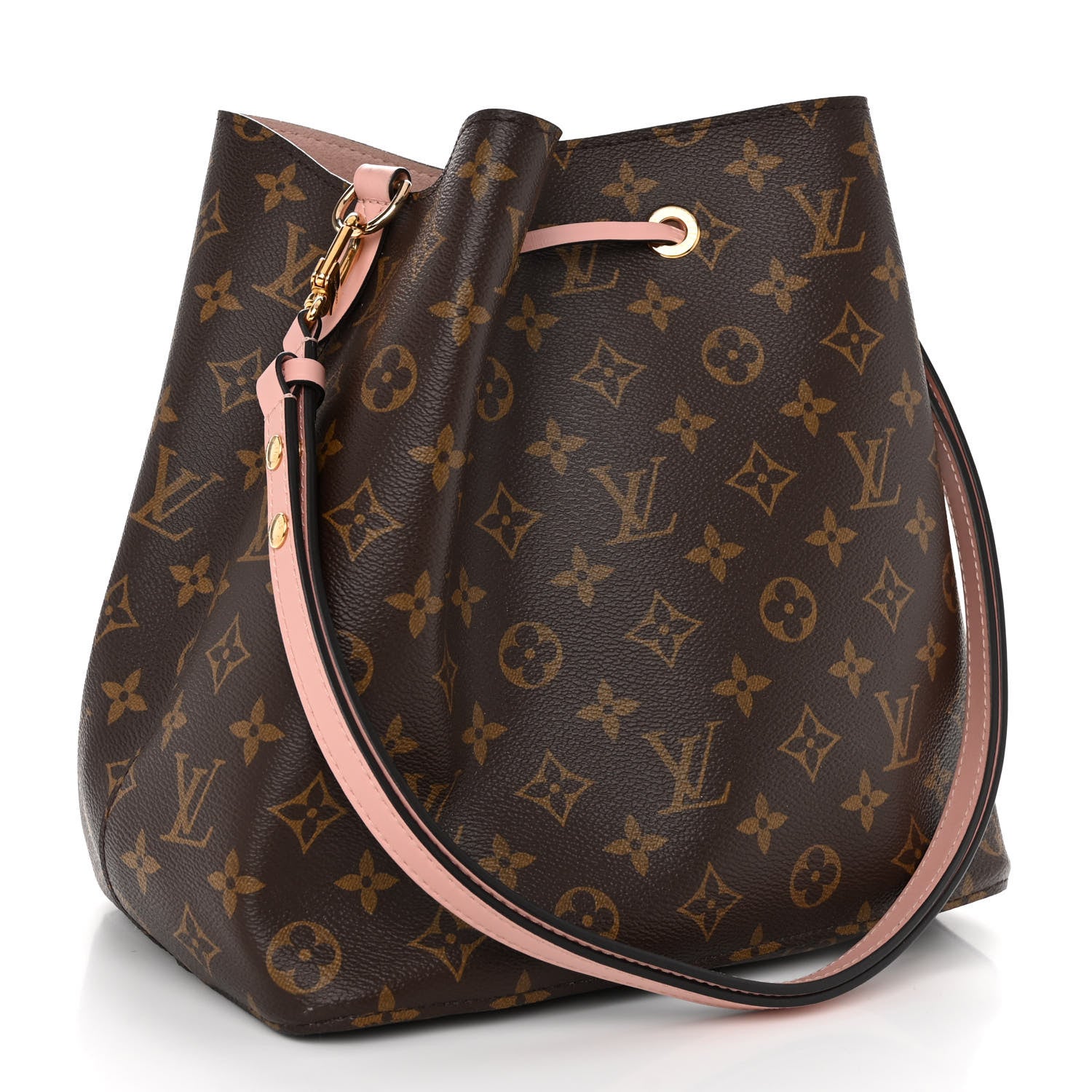 Louis Vuitton Monogram Neonoe MM Rose Poudre 3 of 9