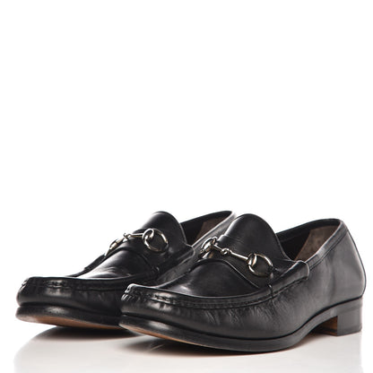 Gucci Calfskin Mens Horsebit Loafers 10.5 Black 2 of 12