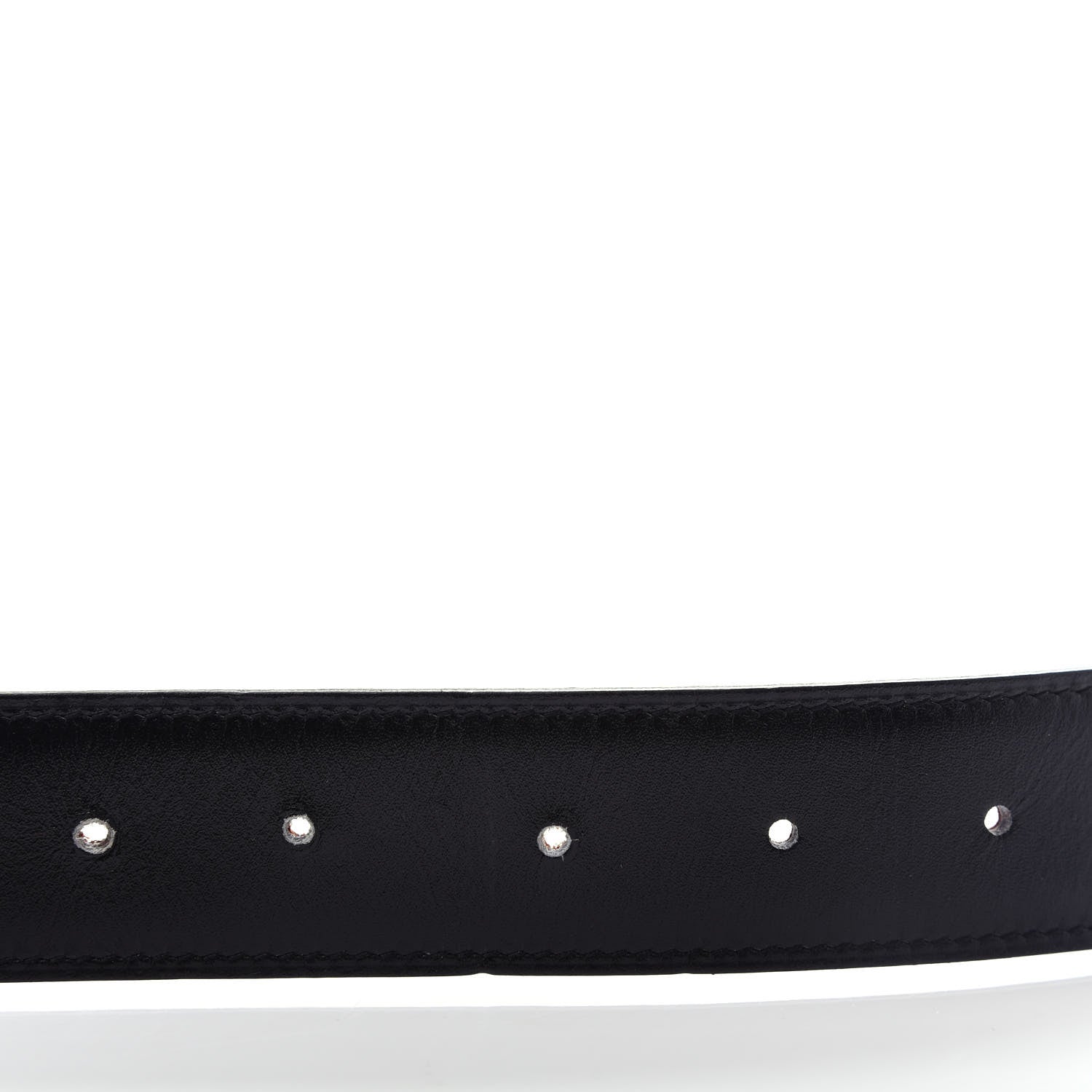 Hermes Box Togo 32mm Belt Strap 115 Black Gold 4 of 7
