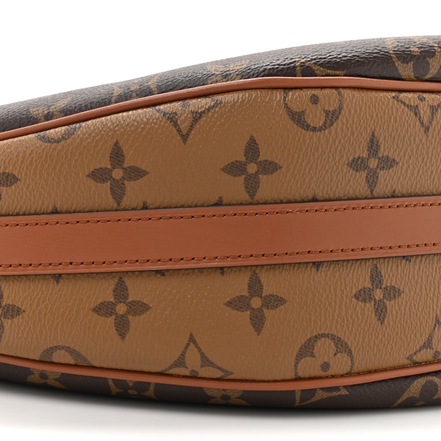 Reverse Monogram Loop Hobo