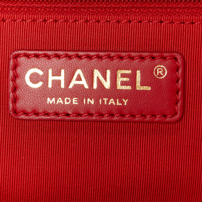 Chanel Lambskin Quilted Jumbo Mademoiselle Chic Flap Fuchsia 6 of 11