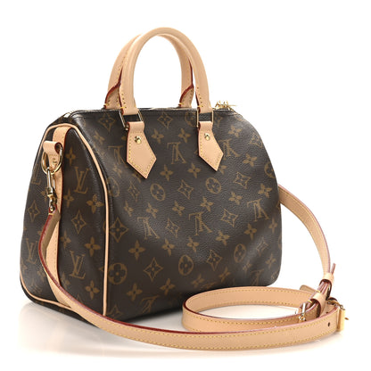 Louis Vuitton Monogram My World Tour Speedy Bandouliere 25 3 of 12