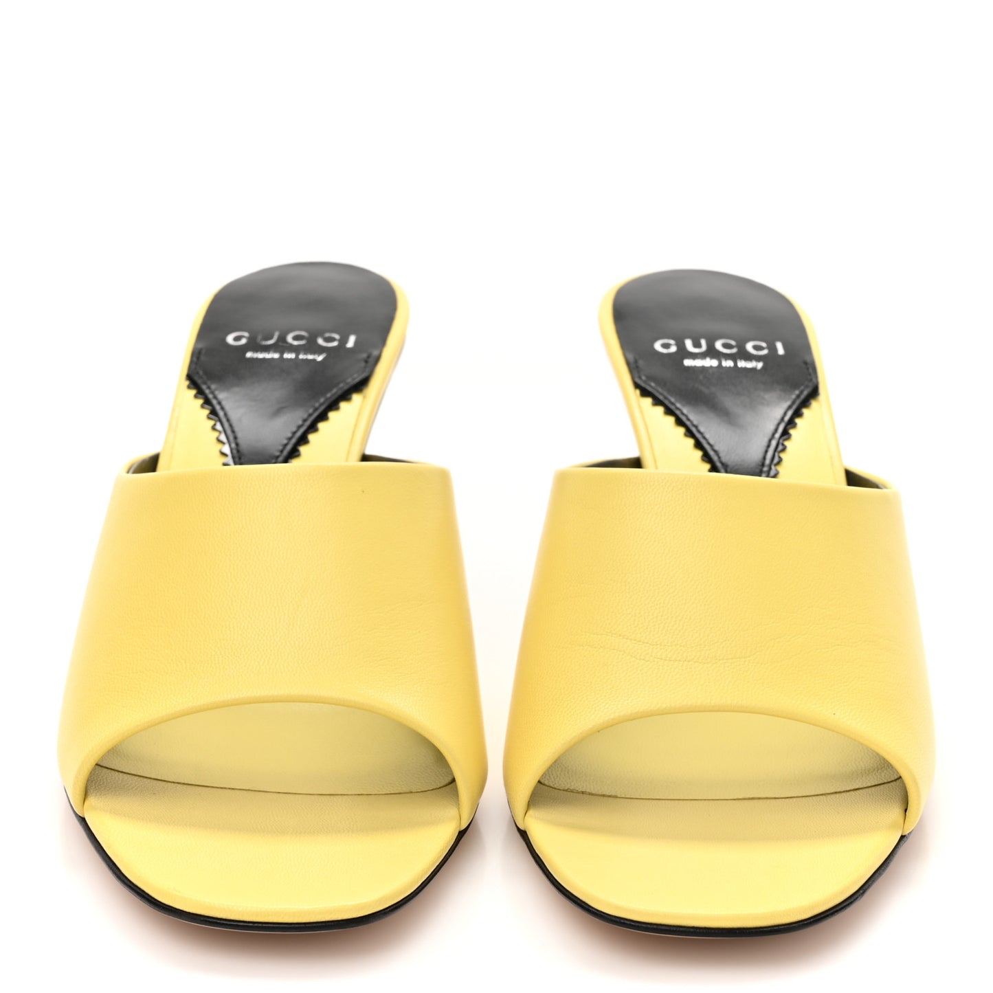 Malaga Kid Interlocking G Sandals 36.5 Banana