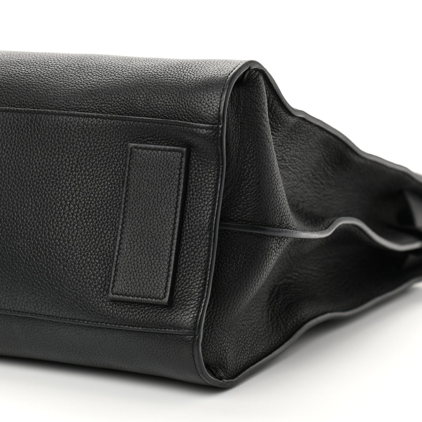 Grained Calfskin Sac De Jour Souple North South Tote Black