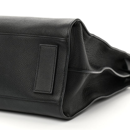Saint Laurent Grained Calfskin Sac De Jour Souple North South Tote Black 10 of 12