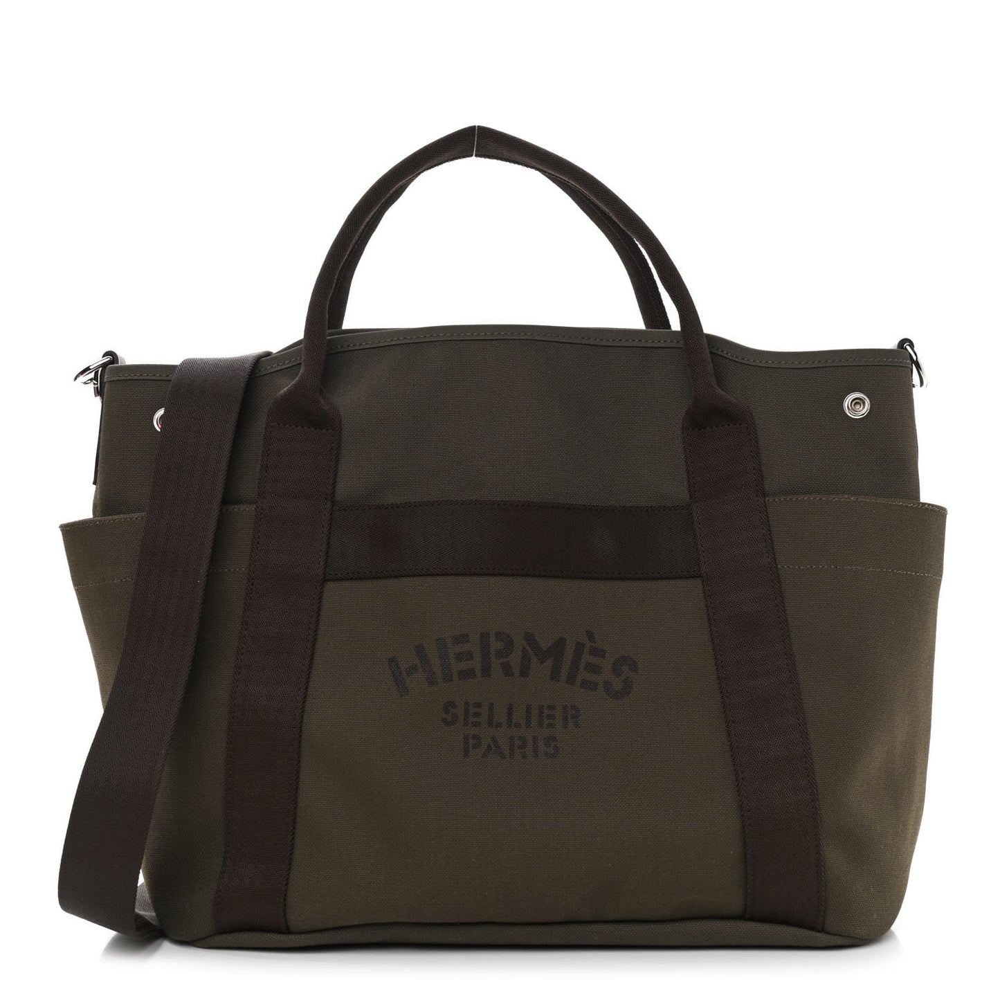 Toile Sac De Pansage Groom Kaki Feu